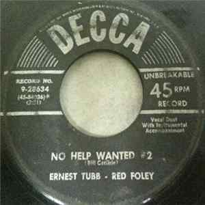 Red Foley - Ernest Tubb - You're A Real Good Friend / No Help Wanted #2 FLAC