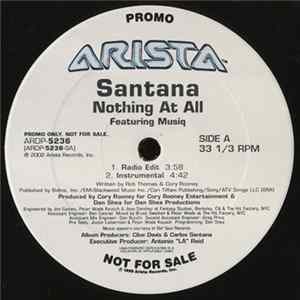 Santana Featuring Musiq - Nothing At All FLAC