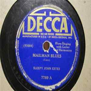 Sleepy John Estes - Mailman Blues / Time Is Drawing Near FLAC