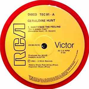 Geraldine Hunt - Can't Fake The Feeling / No Way FLAC