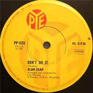 Alan Dean - Don't Do It FLAC