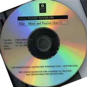 Barry Manilow - Music And Passion FLAC