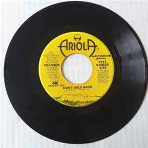 Chanson - Don't Hold Back FLAC