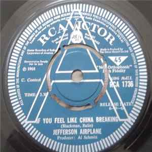 Jefferson Airplane - If You Feel Like China Breaking / Triad FLAC