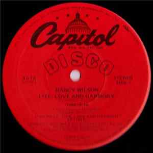 Nancy Wilson - Life, Love And Harmony / Open Your Heart And Take Me In FLAC
