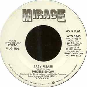 Phoebe Snow - Baby Please FLAC