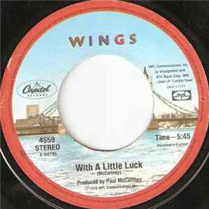 Wings - With A Little Luck FLAC