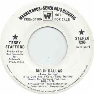 Terry Stafford - Big In Dallas FLAC