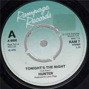 Hunter - Tonight's The Night FLAC