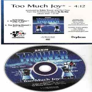 Robin Trower - Too Much Joy FLAC