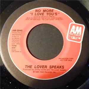 The Lover Speaks - No More "I Love You's" FLAC