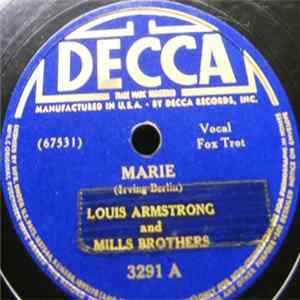 Louis Armstrong And Mills Brothers / Mills Brothers - Marie / Sleepy Time Gal FLAC