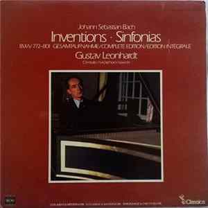 Johann Sebastian Bach - Gustav Leonhardt - Inventions • Sinfonias (BWV 772-801 ∙ Gesamtaufnahme / Complete Edition / Edition Intégrale) FLAC