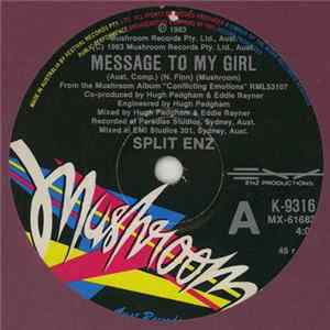Split Enz - Message To My Girl FLAC