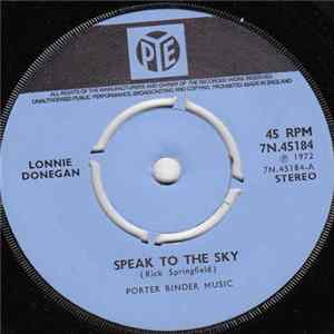 Lonnie Donegan - Speak To The Sky FLAC