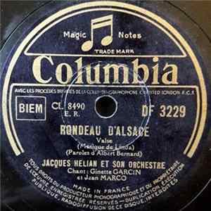 Jacques Hélian Et Son Orchestre - Rondeau D'Alsace / Ecoutez La Samba FLAC