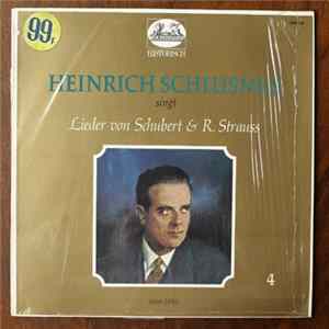 Heinrich Schlusnus - Singt Lieder Von Schubert Und R. Strauss FLAC