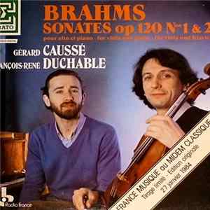 Brahms - Gérard Caussé - François-René Duchâble - Sonates Op.120 Nr. 1&2 FLAC
