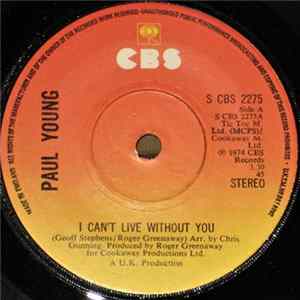 Paul Young - I Can't Live Without You FLAC