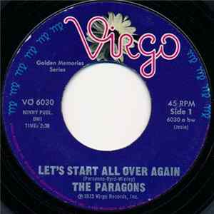 The Paragons - Let's Start All Over Again / The Vows Of Love FLAC