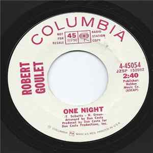 Robert Goulet - One Night FLAC