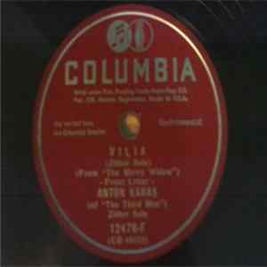 Anton Karas - Vilia / Vienna City Of My Dreams FLAC