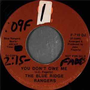 The Blue Ridge Rangers - You Don't Owe Me FLAC