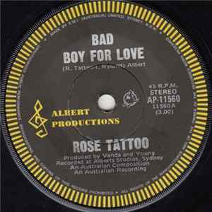 Rose Tattoo - Bad Boy For Love FLAC