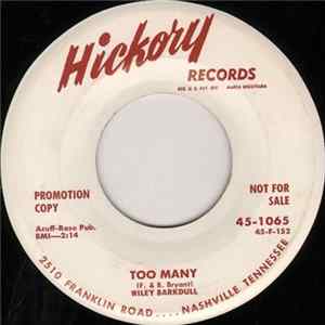 Wiley Barkdull - Too Many / No One Will Ever Know FLAC