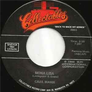 Carl Mann / Charlie Rich - Mona Lisa / Lonely Weekends FLAC
