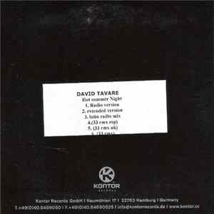 David Tavare - Hot Summer Night FLAC