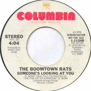 The Boomtown Rats - Someone's Looking At You FLAC