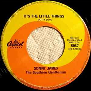 Sonny James - It's The Little Things / Don't Cut Timber On A Windy Day FLAC