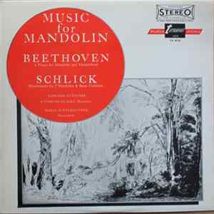 Beethoven / Schlick, Elfriede Kunschak & Vinzenz Hladky, Maria Hinterleitner - Music For Mandolin FLAC
