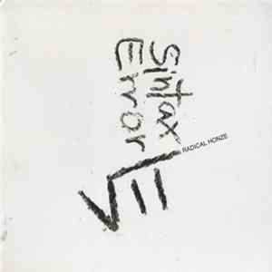 Sintax Error - Radical Honze FLAC