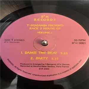 T-Benjamin - Presents Back 2 House EP Volume 1 FLAC
