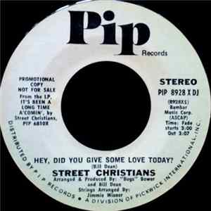 Street Christians - Hey, Did You Give Some Love Today? FLAC