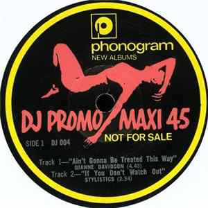 Various - DJ Promo Maxi 45 FLAC