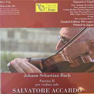Salvatore Accardo - Johan Sebastian Bach Partita II Per Violino Solo FLAC