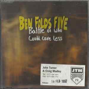 Ben Folds Five - Battle Of Who Could Care Less FLAC
