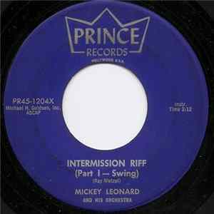 Mickey Leonard And His Orchestra - Intermission Riff FLAC
