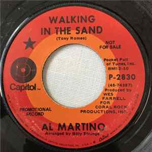Al Martino - Walking In The Sand / One More Mile (And Darlin', I'll Be Home) FLAC