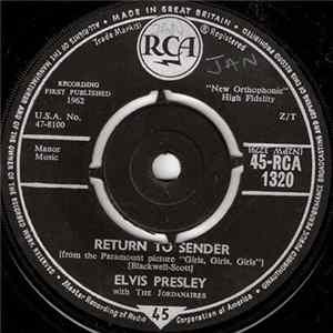 Elvis Presley With The Jordanaires - Return To Sender FLAC