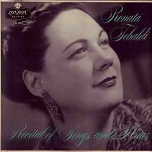 Renata Tebaldi - Recital Of Songs And Arias FLAC
