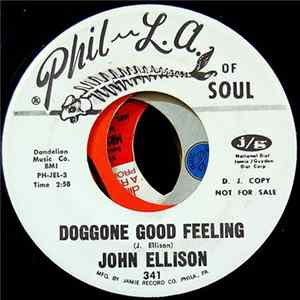 John Ellison - Doggone Good Feeling / All I Want Is Your Love FLAC