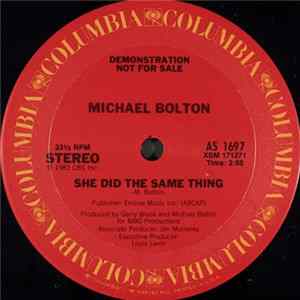 Michael Bolton - She Did The Same Thing FLAC