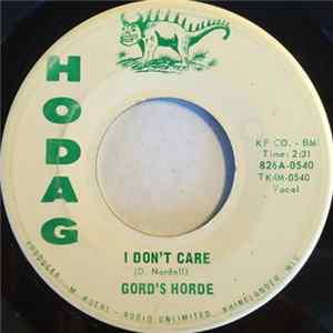 Gord's Horde - I Don't Care FLAC