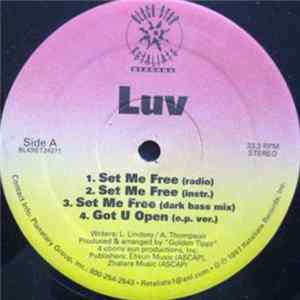 Luv , Phatso-da-Goldsmiff, Napalm & C4 - Set Me Free / Get U Open / Golden Grahmz / Let It Off FLAC