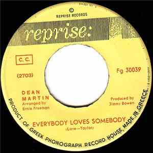 Dean Martin - Everybody Loves Somebody / A Little Voice FLAC