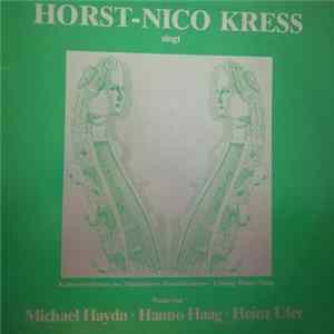 Michael Haydn, Hanno Haag, Heinz Ufer - Horst - Nico - Kress FLAC
